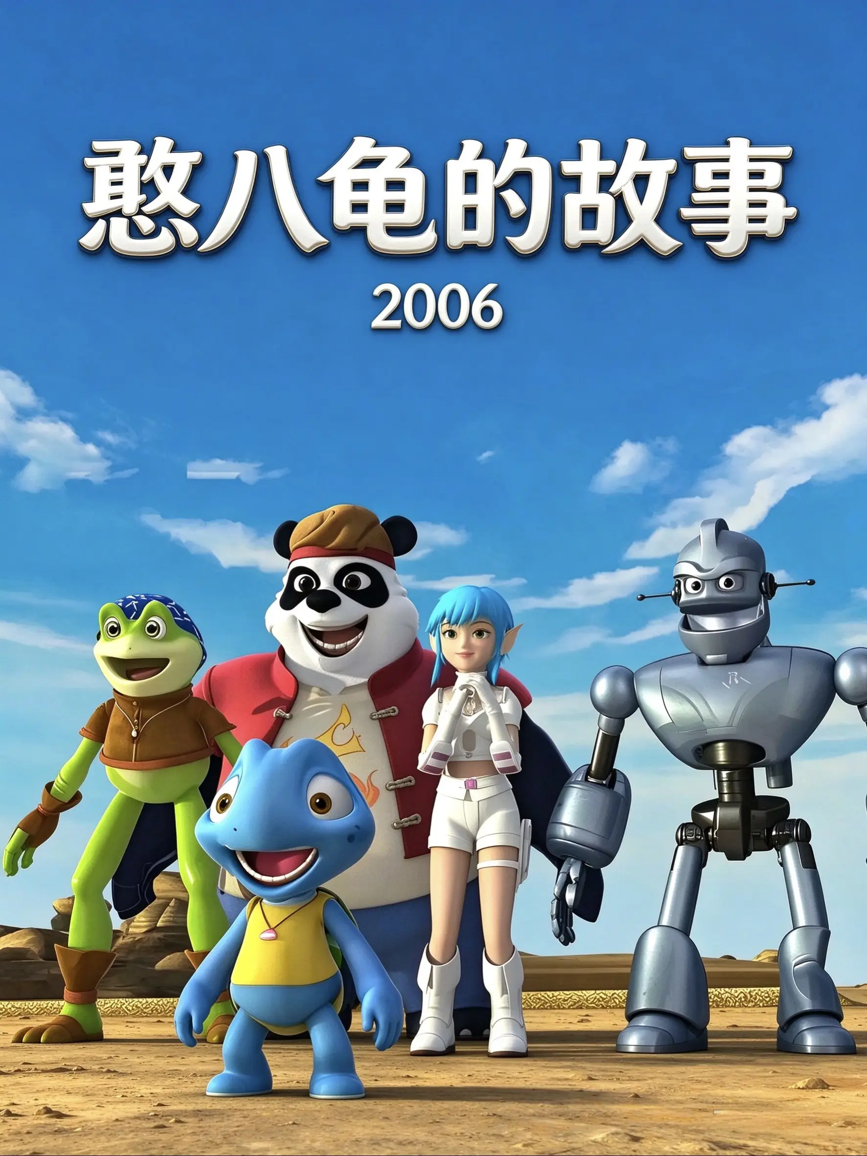 憨八龟的故事海报